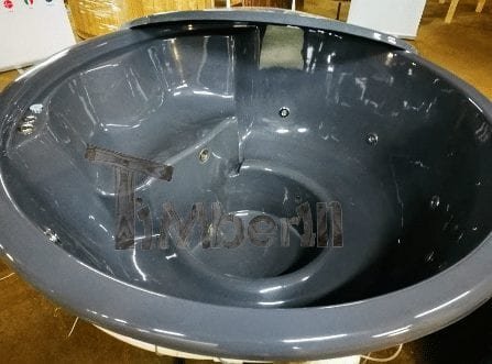 Fiberglass liner hot tub 180 cm with a child seat