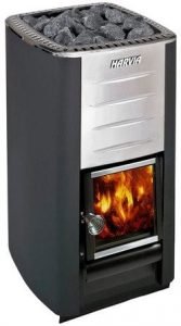 Harvia M3 wood fired stove for outdoor sauna