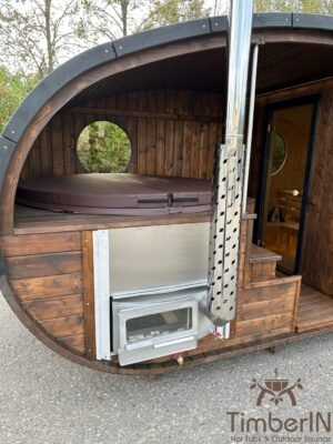 Outdoor sauna hot tub combo (7)