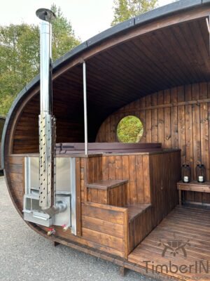 Outdoor sauna hot tub combo (8)