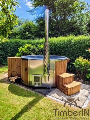 Wood burning heated hot tubs with jets – timberin rojal