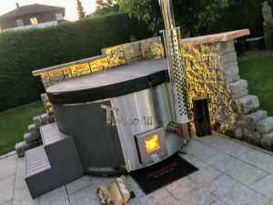 Outdoor Whirlpool Hot Tub With Smart Pellet Stove (1)