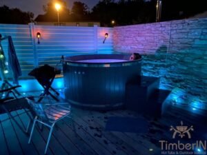Smart pellet or wood fired burning hot tub wpc – thermowood