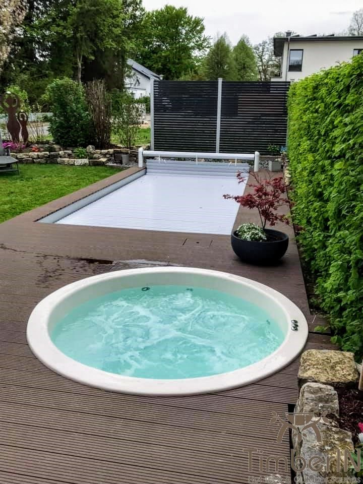 Sunken inground built in hot tub jacuzzi for sale 2021