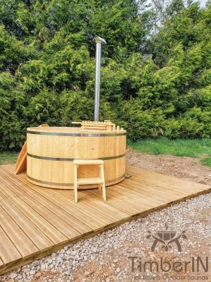 Wooden hot tub cheap model (2)