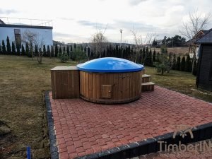 Wooden hot tub with electric heater (4)