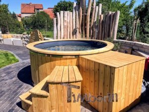 Wooden Hot Tub With Electric Heater (7)