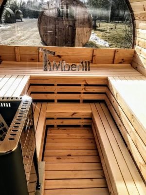 Outdoor Barrel Round Sauna (14)