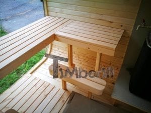 Rectangular Wooden Outdoor Sauna 51