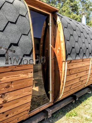 Rectangular Wooden Outdoor Sauna (7)