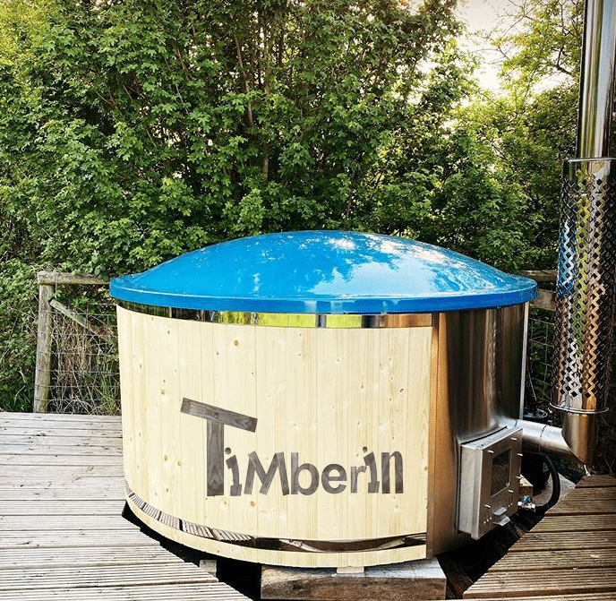 Outdoor Garden Hot Tub Wood Fired, Charlotte, Worcestershire, United Kingdom