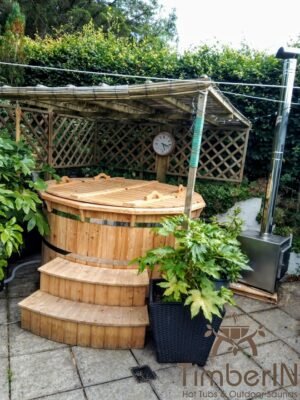 Wooden hot tub spruce – larch (1)